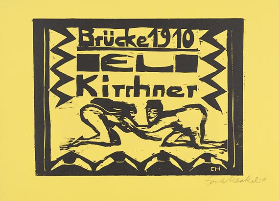 Ernst Ludwig Kirchner - V. Jahresmappe der Künstlergruppe "Brücke" - 
