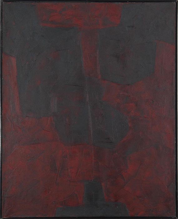 Serge Poliakoff - Rouge et vert - Frame image