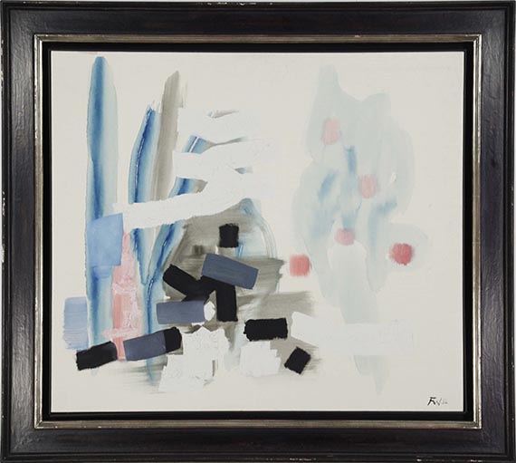 Fritz Winter - Schwingendes Blau - Frame image
