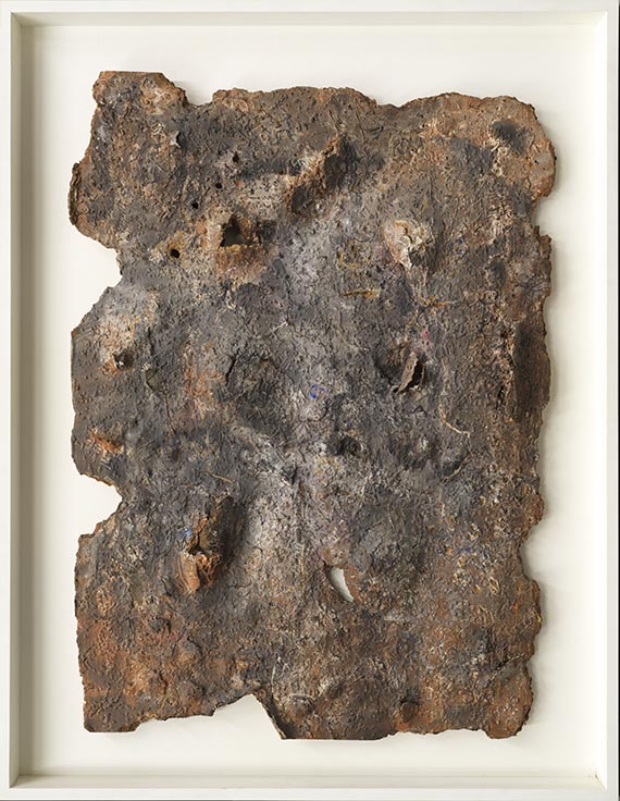 Emil Schumacher - Tastobjekt I - Frame image