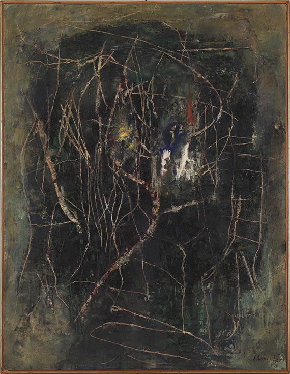 Emil Schumacher - Verni Mou - Frame image