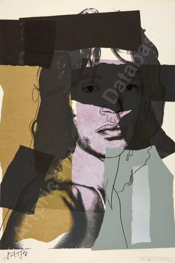 ANDY WARHOLMick Jagger (1975)