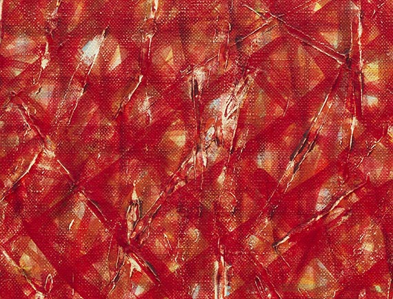 Piero Dorazio - Tic-Tac Rosso - 