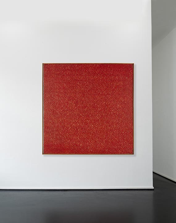 Piero Dorazio - Tic-Tac Rosso - 