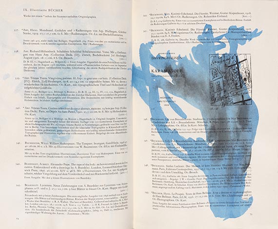 Georg Baselitz - Adler (Künstlerbuch mit 87 Adler-Aquarellen) - 