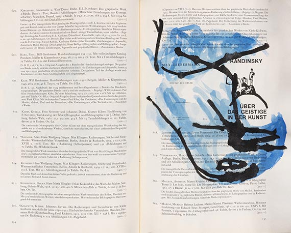 Georg Baselitz - Adler (Künstlerbuch mit 87 Adler-Aquarellen) - 