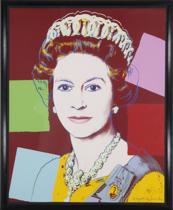 Andy Warhol - Queen Elizabeth II (Royal Edition) - Frame image