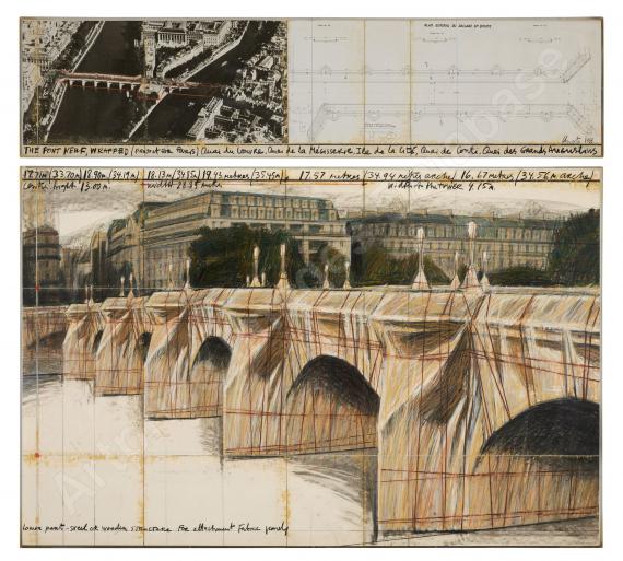 CHRISTOThe Pont Neuf, Wrapp...