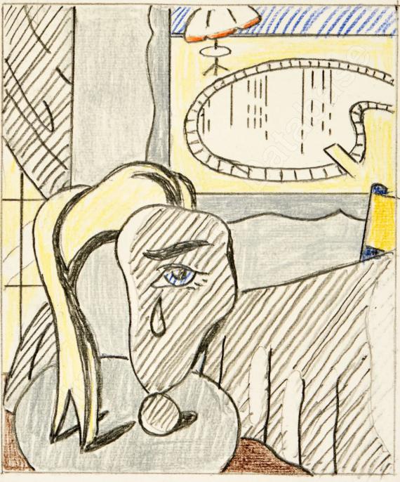 ROY LICHTENSTEIN"Interior with ...
