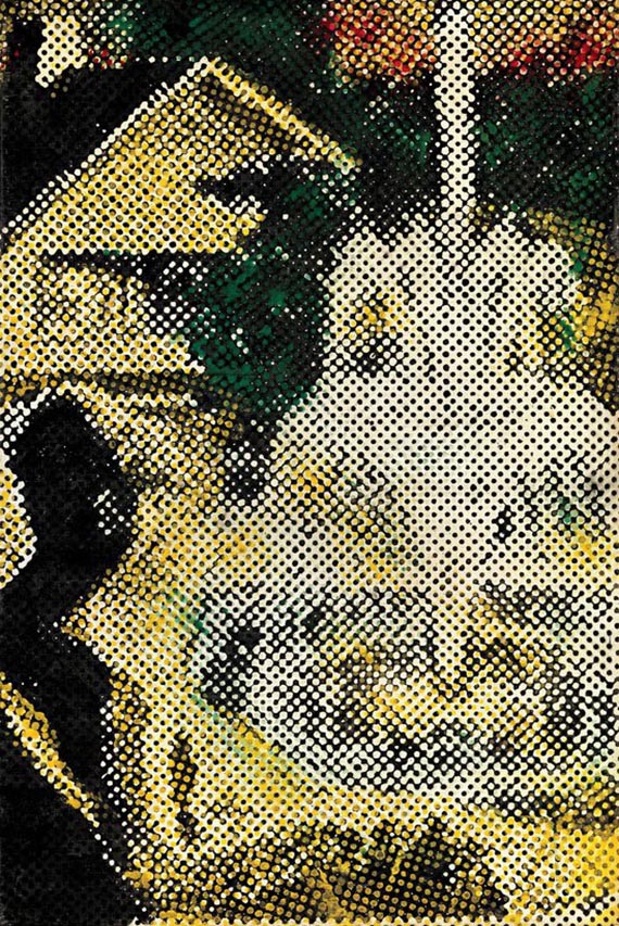 Illustration for: Sigmar Polke, Springbrunnen (Fountain), 1966, acrylic on canvas, The Fisher Collection at the San Francisco Museum of Modern Art. © The Estate of Sigmar Polke, Cologne / VG Bild-Kunst, Bonn 2026