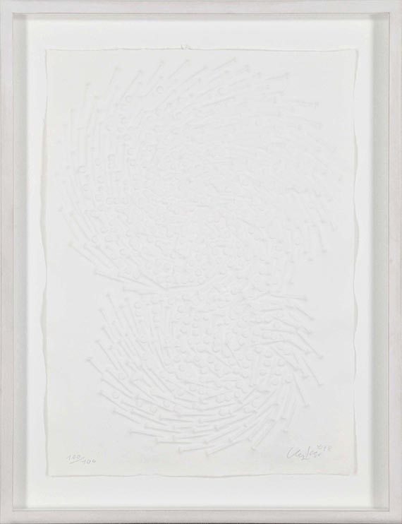 Günther Uecker - Doppelspirale - Frame image