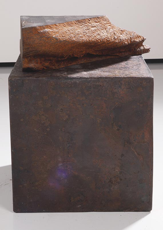 Alf Lechner - Würfel-Diagonale - Back side