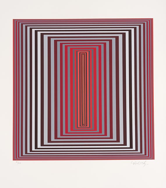 Victor Vasarely - Mappe Vasarely, Texte Otto Hahn - 