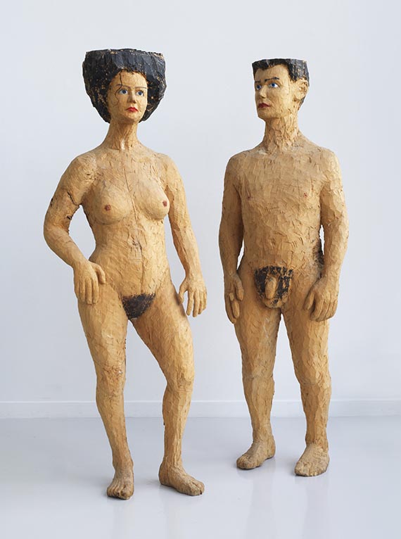 Stephan Balkenhol - Mann und Frau