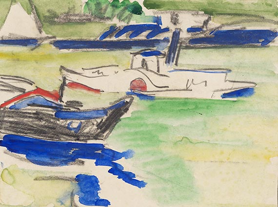 Ernst Ludwig Kirchner - Elbzillen