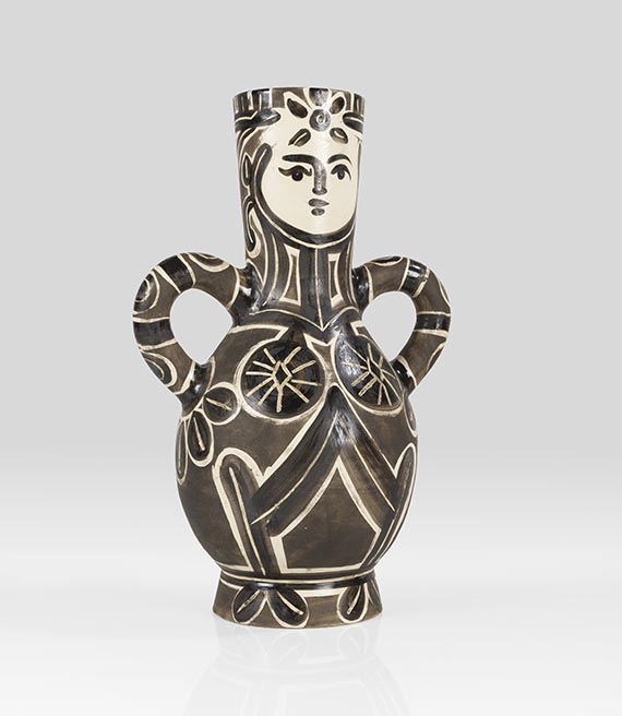 Pablo Picasso - Vase deux anses hautes