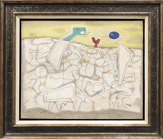 Willi Baumeister - Helle Bewegung 3 - Frame image