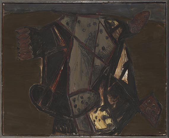 Markus Lüpertz - Kuhkopf - Frame image