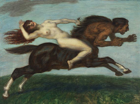 Franz von Stuck - Kentaurenritt